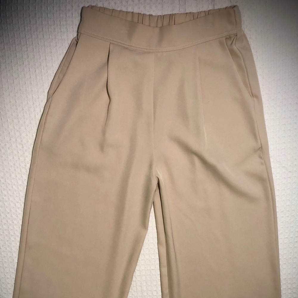 Business causal pants: Beige